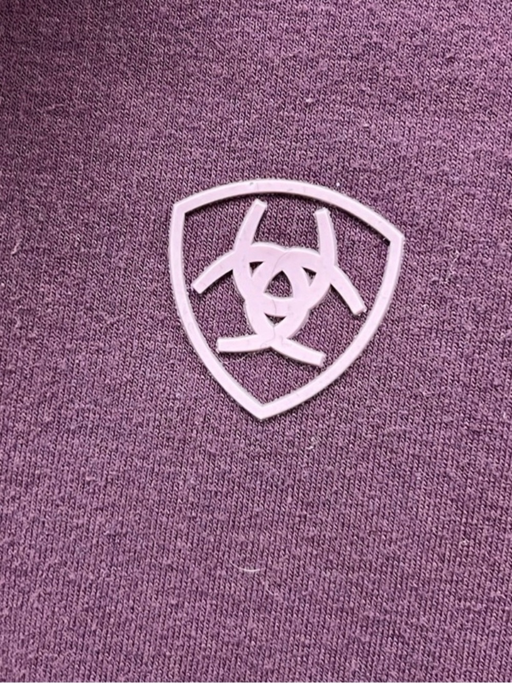 Ariat Womens Purple Largo Zip
Sweatshirt - size small - Picture 4 of 8